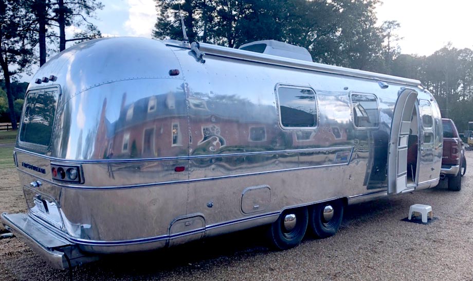 Airstream three-quarter rear photo